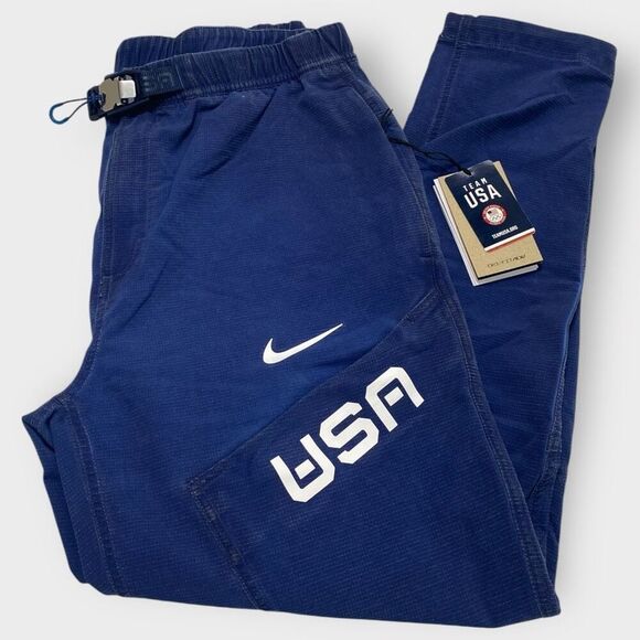 Nike ACG Dri-FIT ADV Team USA Hiking Trail Pants DH1599-498 Womens size L New - Picture 1 of 12